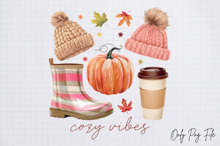 Cozy vibes Sublimation PNG