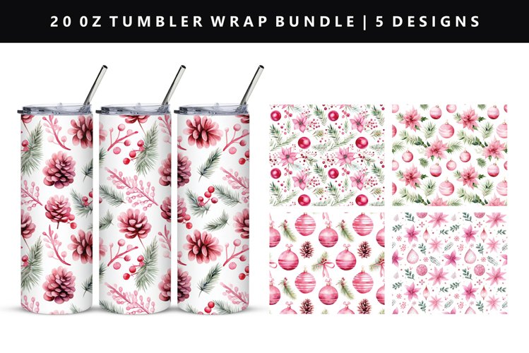 Christmas Tumbler Wrap Image 11