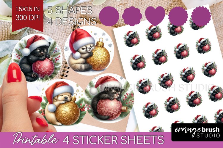 Christmas Stickers Image 6