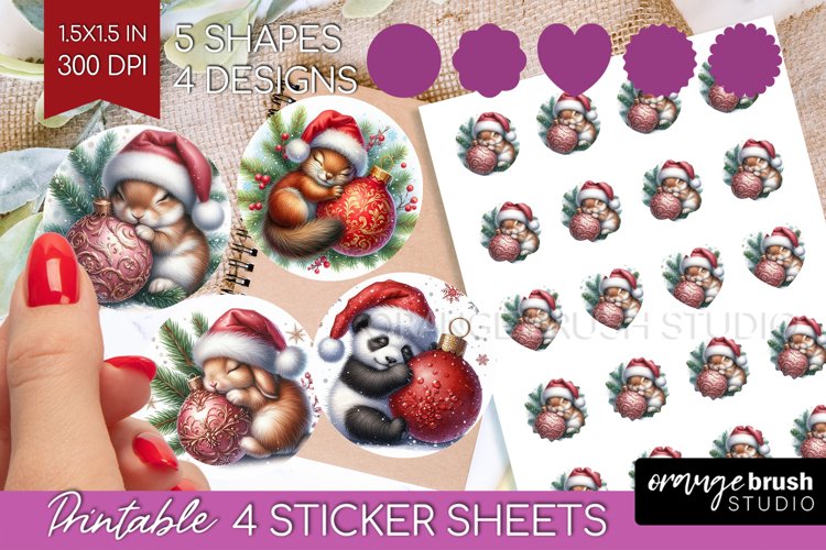 Christmas Stickers Image 4