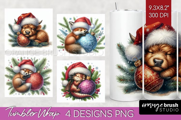 Christmas Tumbler Wrap Image 19