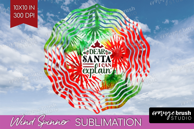 Sarcastic Christmas Quote Wind Spinner Sublimation PNG - Tie