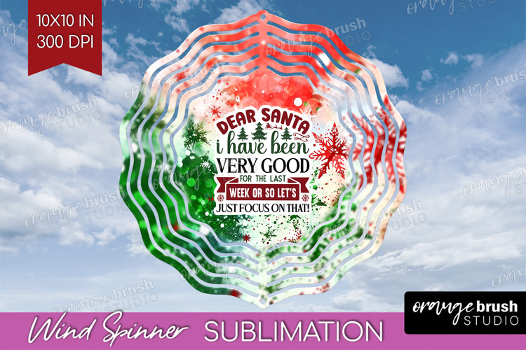 Sarcastic Christmas Quote Wind Spinner Sublimation PNG - Tie