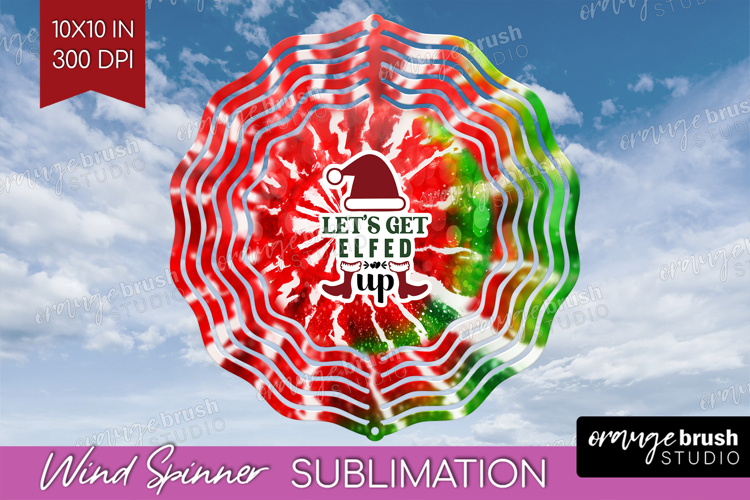 Sarcastic Christmas Quote Wind Spinner Sublimation PNG - Tie
