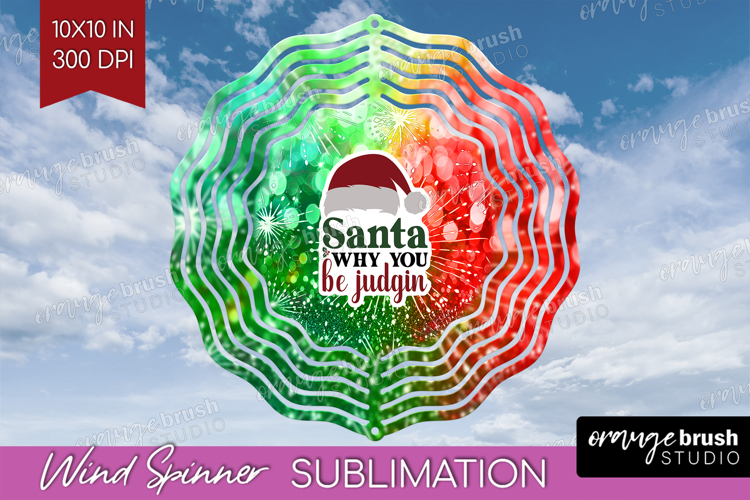 Sarcastic Christmas Quote Wind Spinner Sublimation PNG - Tie