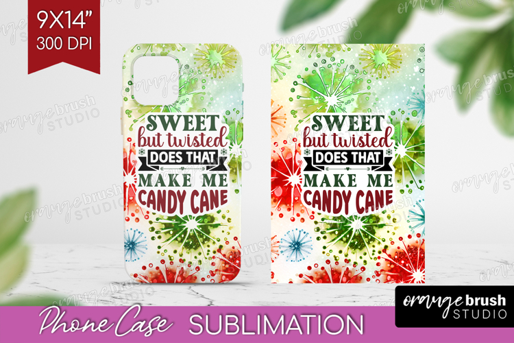 Sarcastic Christmas Quote Phone Case PNG - Tie Dye Case PNG