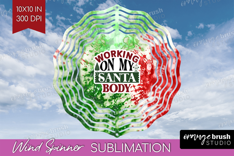 Sarcastic Christmas Quote Wind Spinner Sublimation PNG - Tie