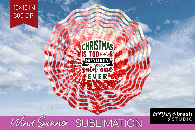 Sarcastic Christmas Quote Wind Spinner Sublimation PNG - Tie