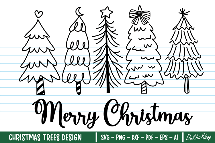 Christmas Svg, Merry Christmas Svg, Christmas Tree Svg