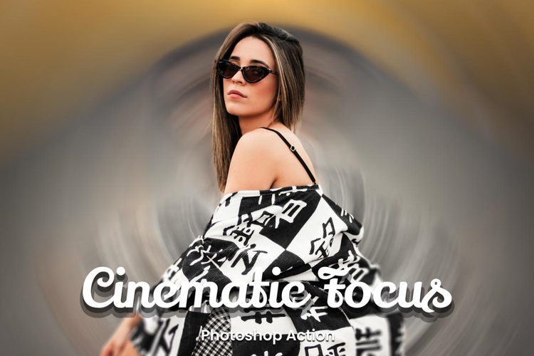12 Cinematic Focus Photoshop Actions
