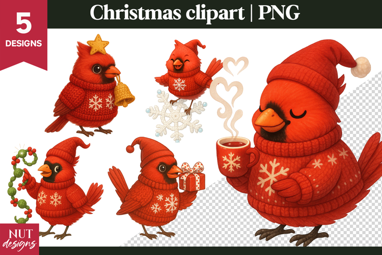 Christmas Clipart, Cute Christmas Reindeer Clipart PNG