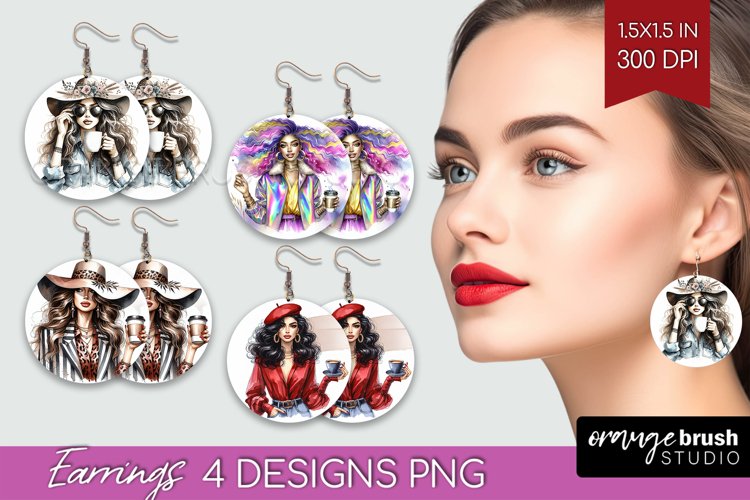 Earrings Png Image 7