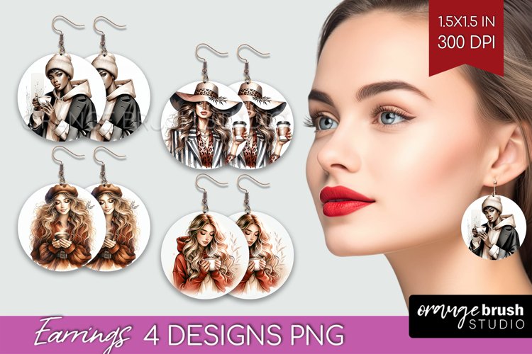 Earrings Png Image 5