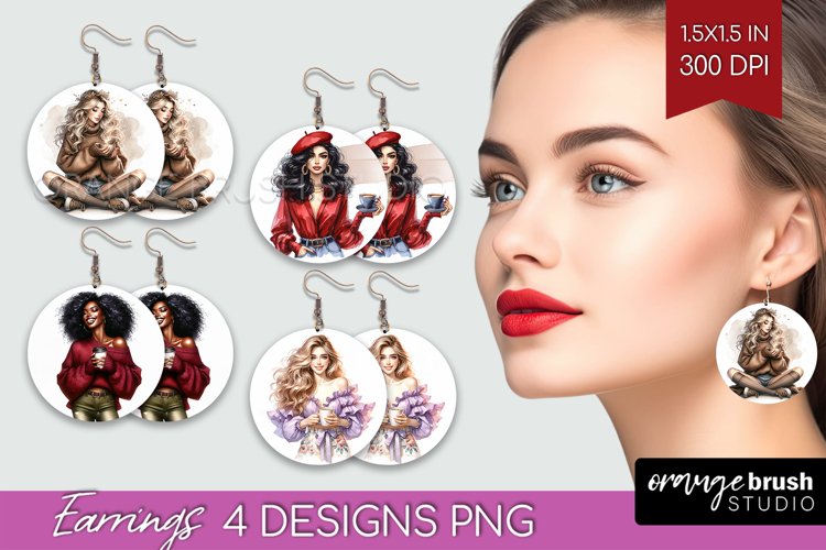 Earrings Png Image 4