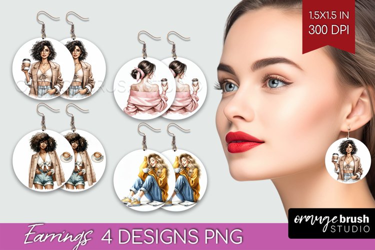 Earrings Png Image 3