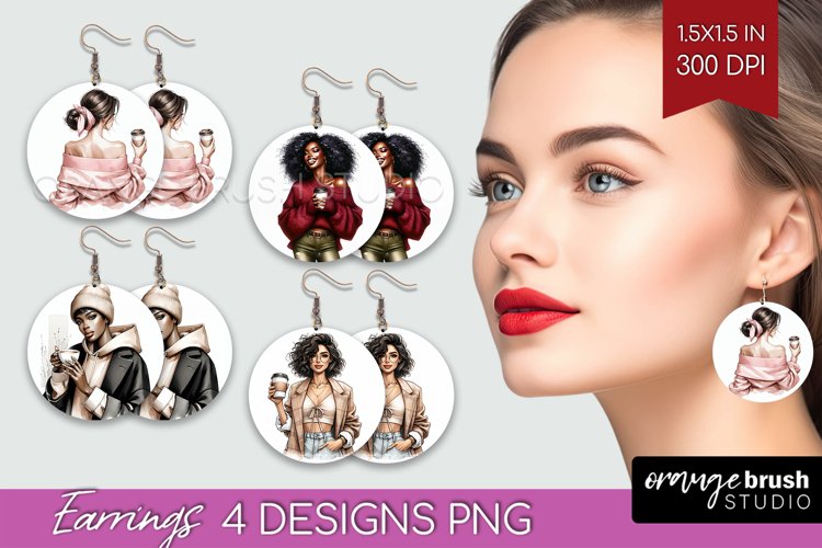 Earrings Png Image 24