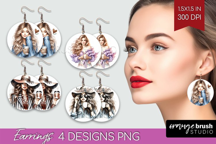 Earrings Png Image 23