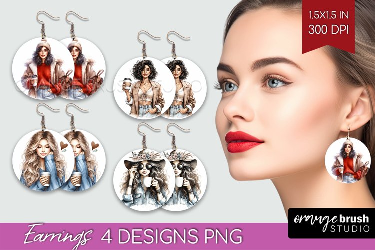 Earrings Png Image 16