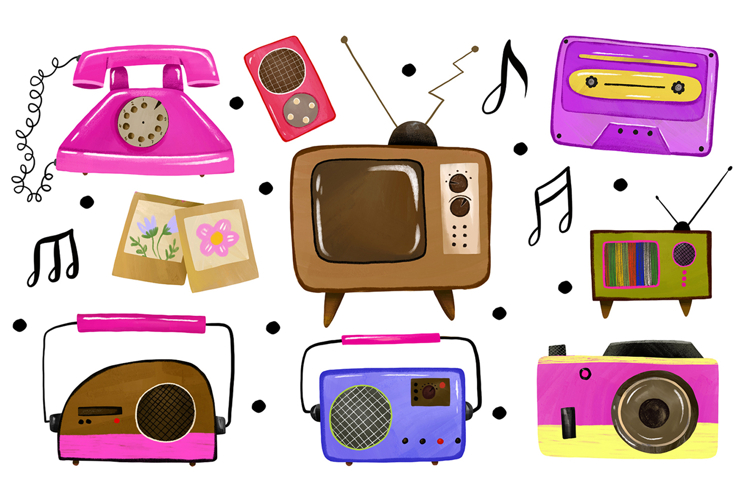 Vintage Camera Clipart Image 16