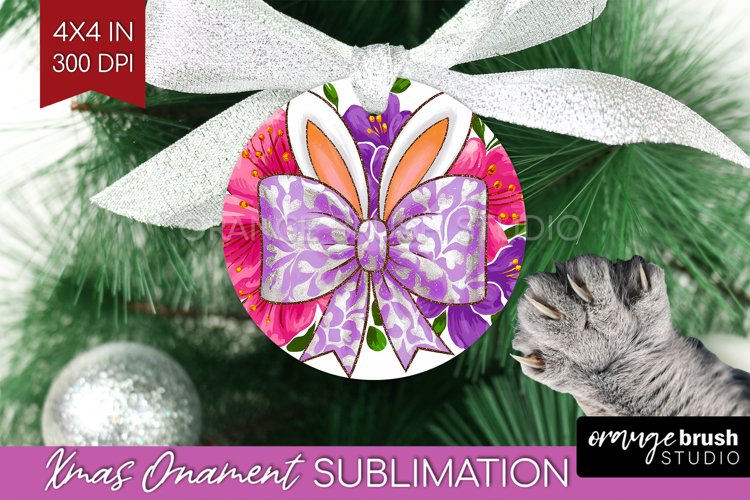 Christmas Bow Clipart Image 7