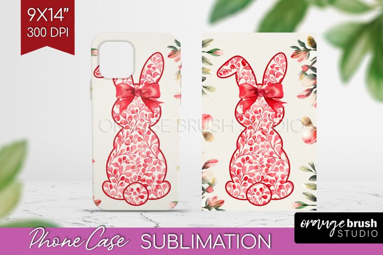 Coquette Easter Phone Case PNG - Easter Case PNG Sublimation