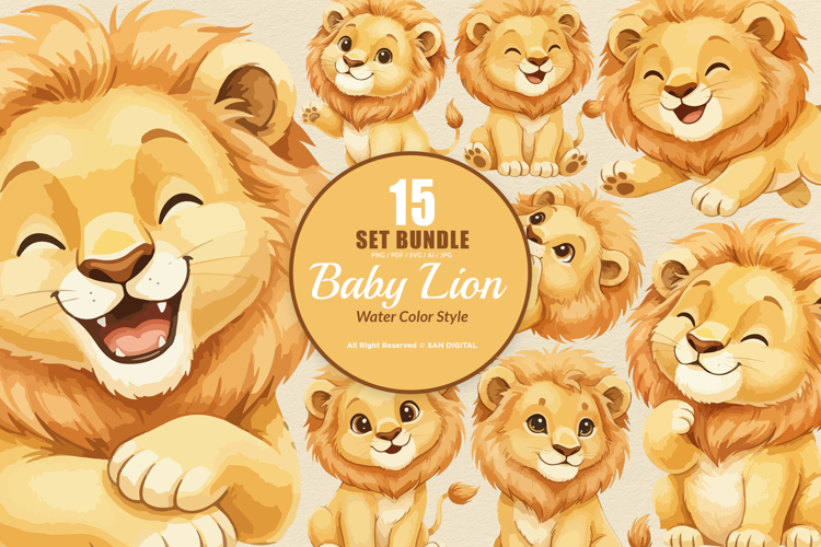 Lion Clipart Image 3
