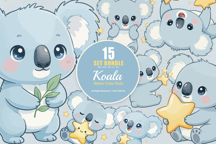Koala Svg Image 4