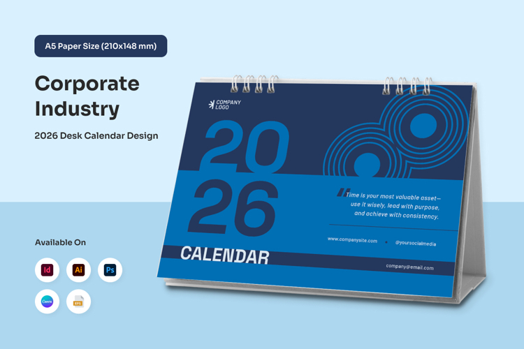 Corporate Desk Calendar for Business