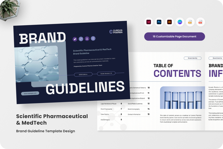 MedTech & Pharma Brand Identity Guide