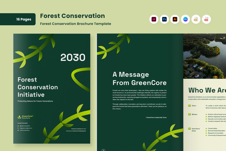 Premium Café Marketing Brochure