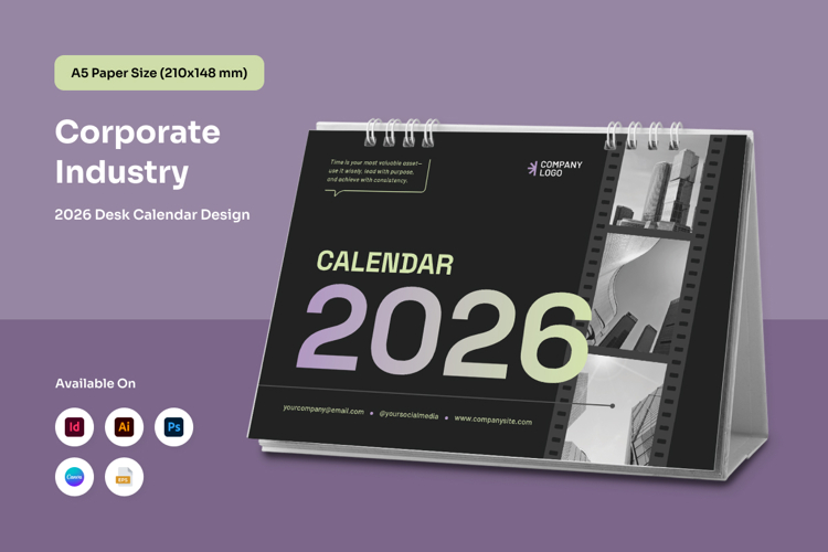 Desk Calendar for Professional Teams