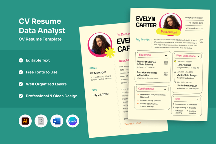 Digital CV for Software & Tech Jobs
