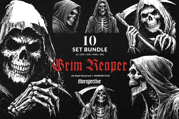 Grim Reaper Svg Image 5