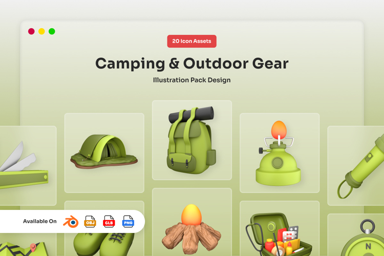 Heavy Duty Construction 3D Icon Pack