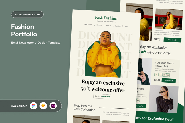 Fashion Lookbook Newsletter