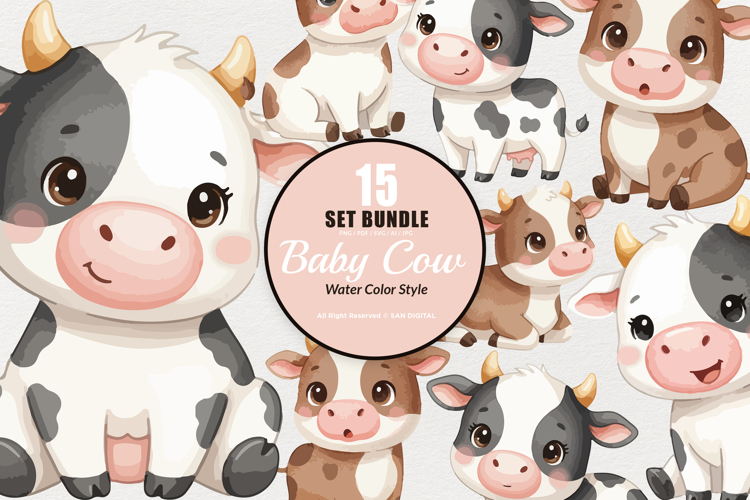 Cartoon Cow Image 3