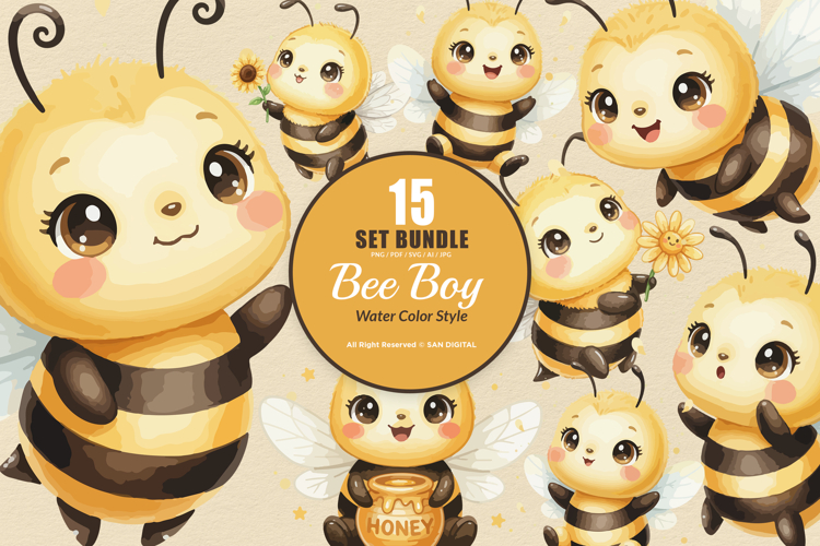 Honey Bee Doodle