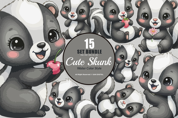 Skunk Svg Image 2
