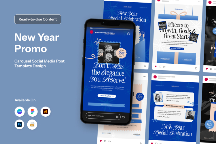 Celebration New Year Promo Carousel