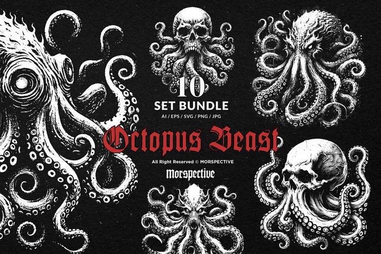 Octopus Clipart Image 16