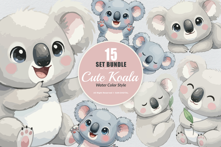 Koala Svg Image 3