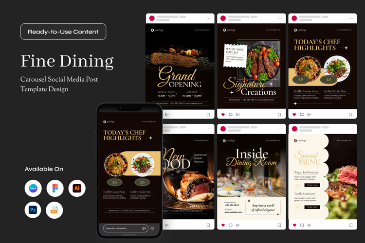 Gourmet Culinary Carousel