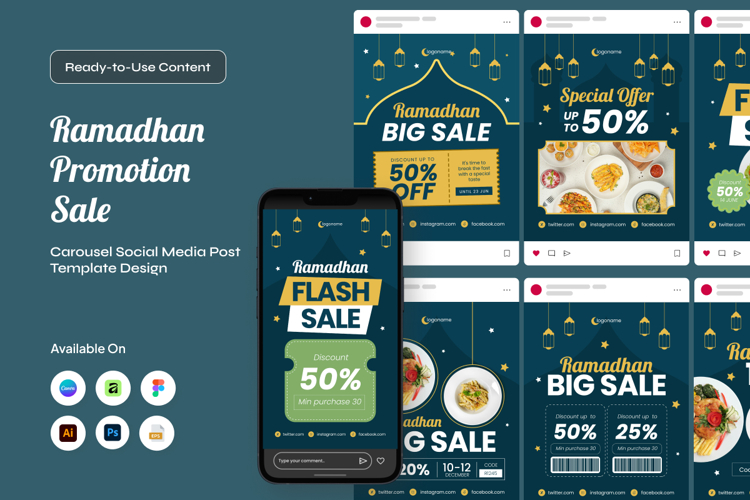 Ramadan Promotion Instagram Carousel