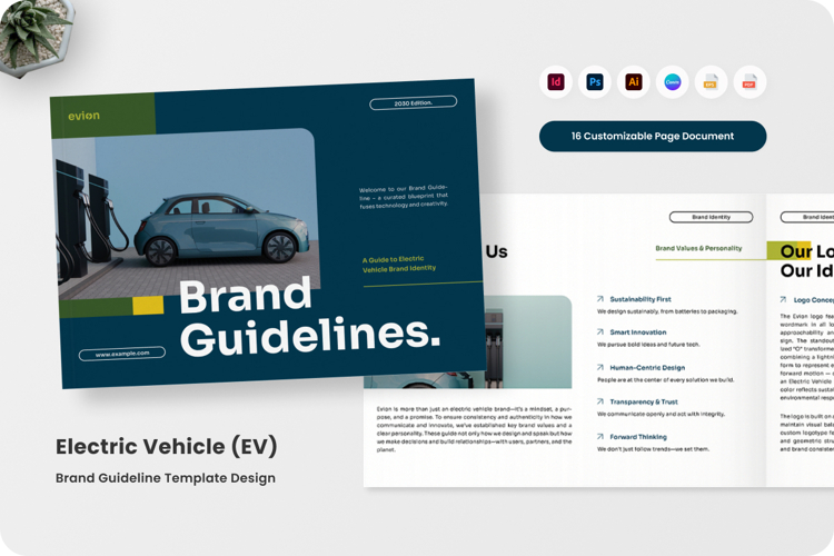 Electric Vehicle Brand Identity