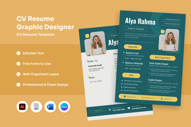 Remote Job Resume Template