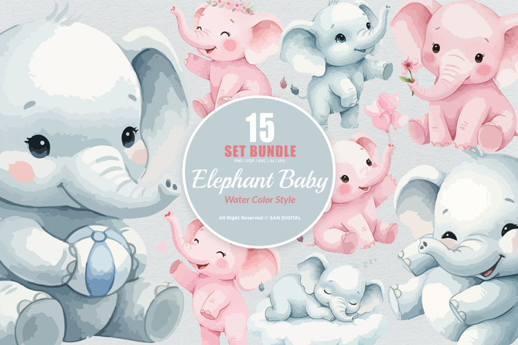 Elephant Vector Image 2