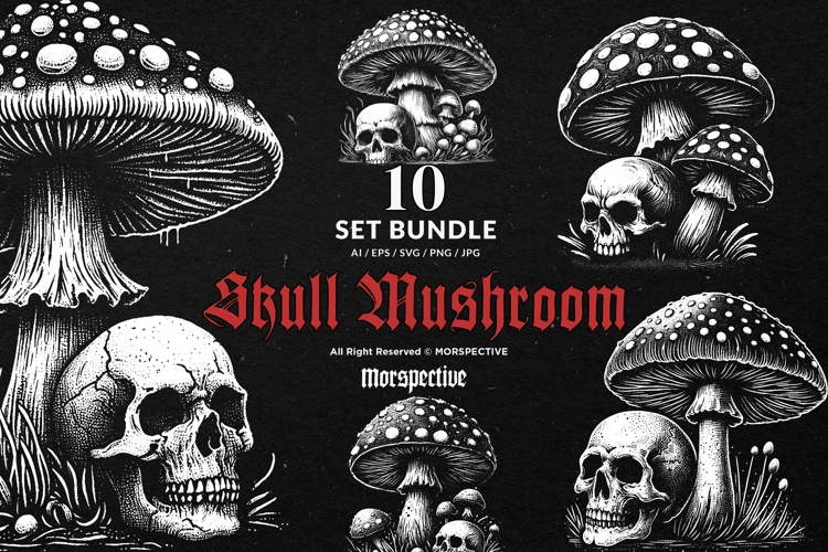 Mushroom Vector Image 16