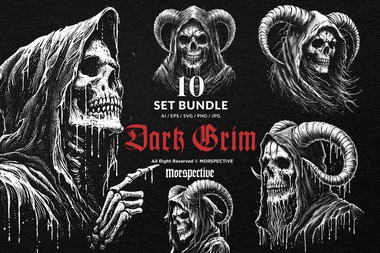 Grim Reaper Svg Image 4