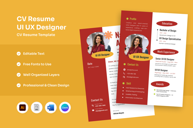 Remote Career CV for Freelancers