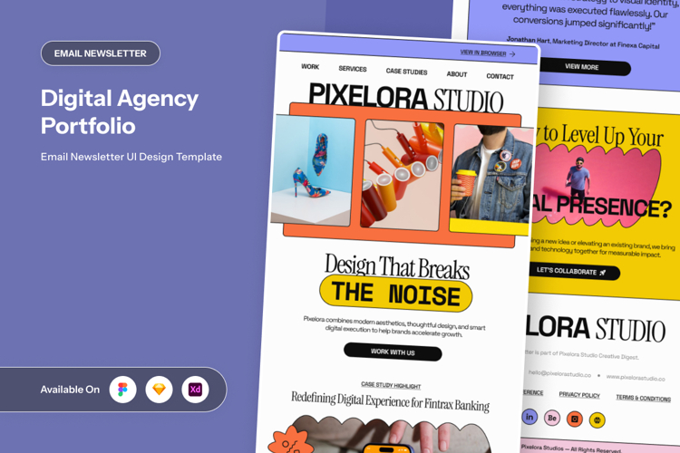 Creative Agency Showcase Newsletter
